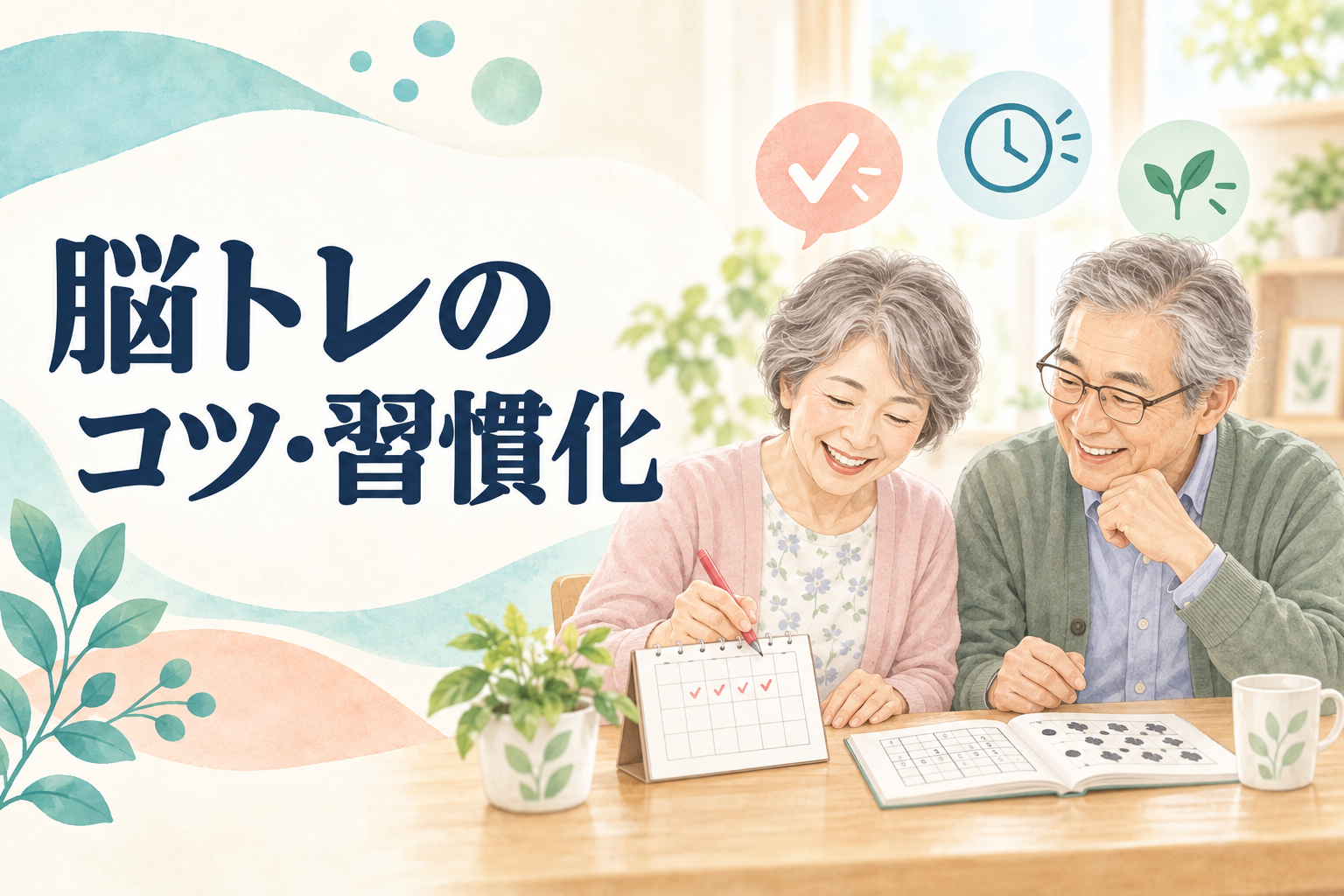 脳トレのコツ・習慣化
