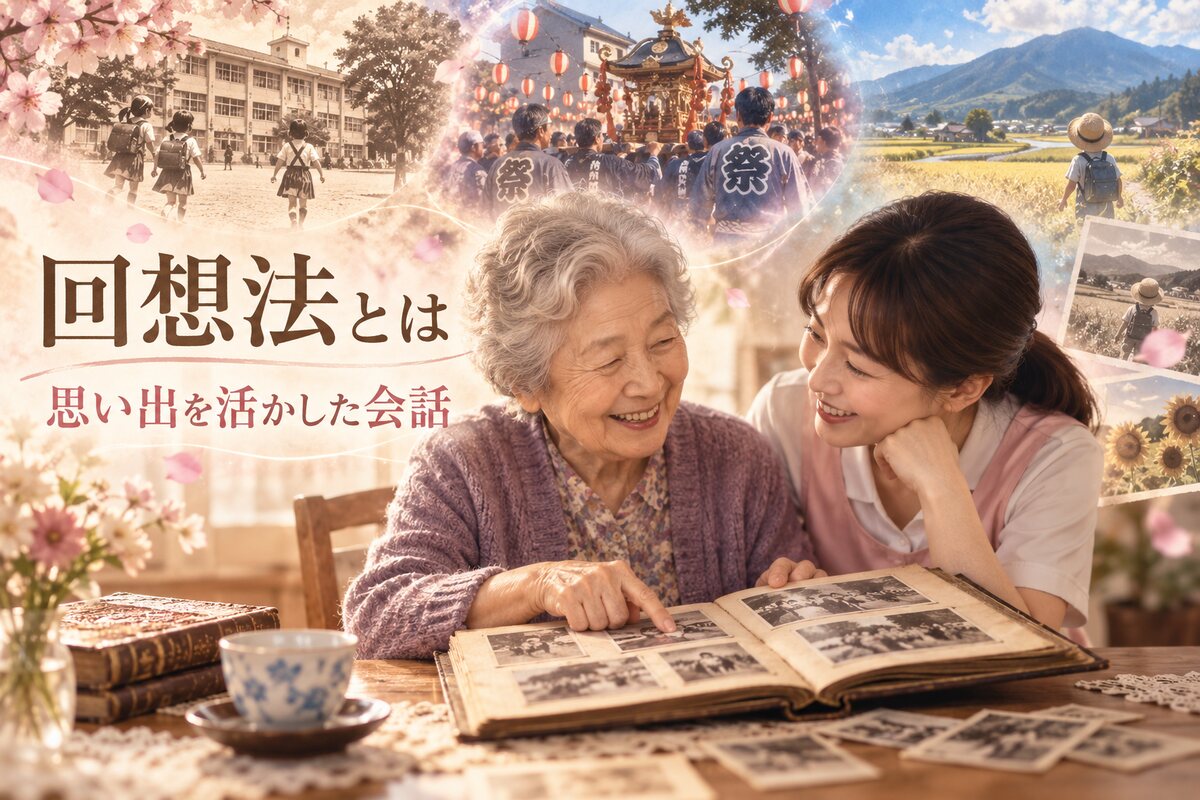 【言語聴覚士が解説】回想法とは｜高齢者の認知症予防に役立つ会話のアプローチ